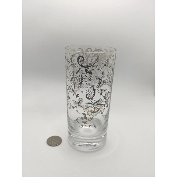 LENOX PAINTED MARCHESA HIGH BALL 6 1/8" X 2 3/4" MADE IN ITALY New Old Stock - Picture 4 of 6